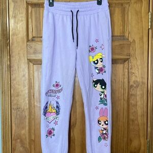Purple PowerPuff Girls Joggers